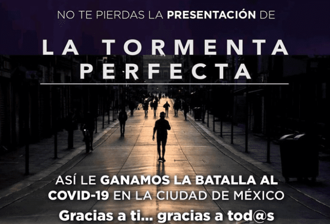 CDMX Government invites you to watch the documentary “The Perfect Storm” at Cineteca Nacional – Once News