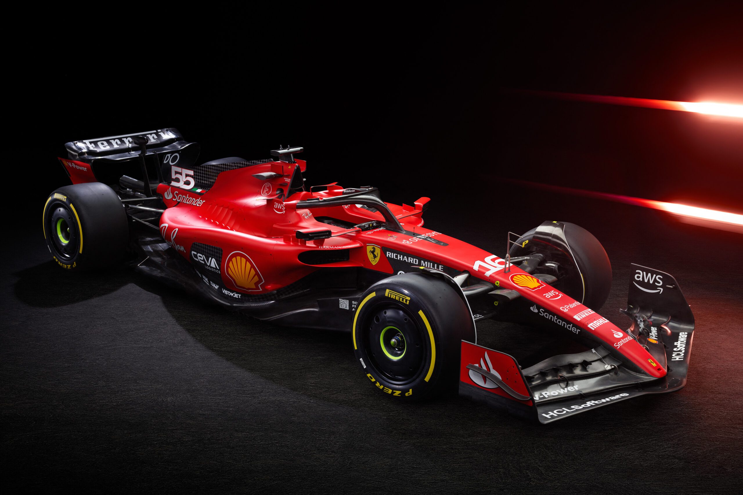 Ferrari presenta su monoplaza 2023 con un tradicional color rojo • Once