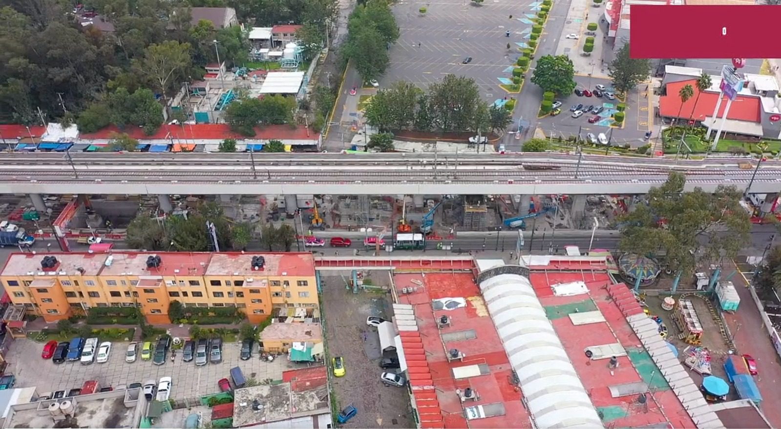 Continúa Reforzamiento Del Tramo Elevado En Línea 12 Del Metro 0454