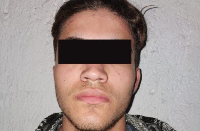 Cámaras de seguridad captaron el momento en el que Allan “N” arribó a la casa de Ana María a bordo de un automóvil sin placas el 12 de septiembre.