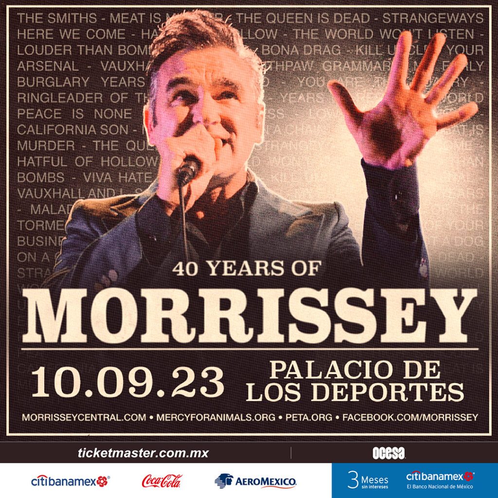 Debido a esta enfermedad Morrissey tuvo que posponer su presentación en el Palacio de los Deportes hasta el 31 de octubre.