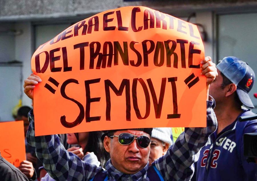 Los transportistas exigieron la presencia del jefe de Gobierno, Martí Batres, para iniciar un proceso de negociación a fin de lograr solución a sus demandas